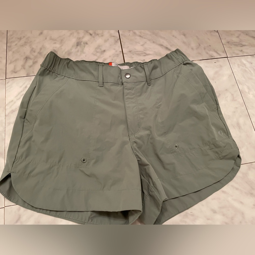 Women's Athletic Shorts in Olive Green